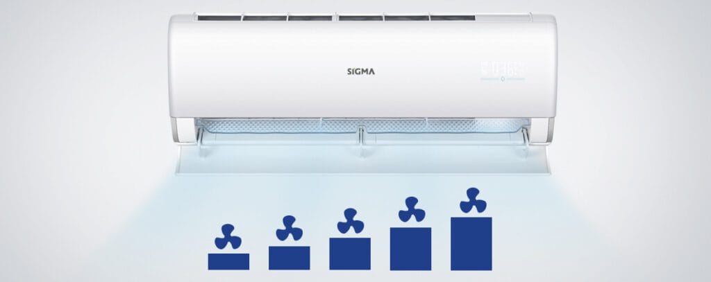 sigma comfort 9.000 btu/h a++ inverter klima r32 dhd1