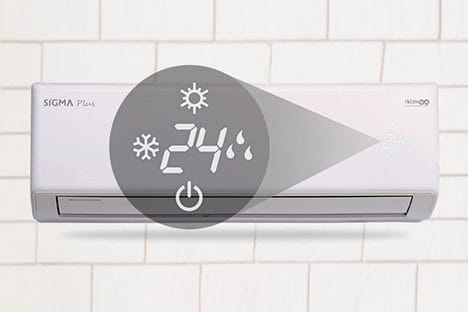 sigma multi inverter duvar tipi iç Ünite 7.000 btu/h dmf